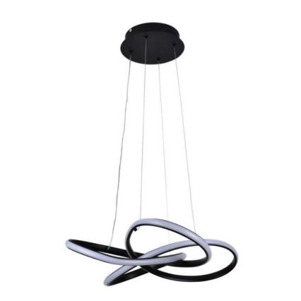 LED dimmbare Hängeleuchte an Kabel LED/40W/230V 3000-6500K Ø 48 cm schwarz + Fernbedienung
