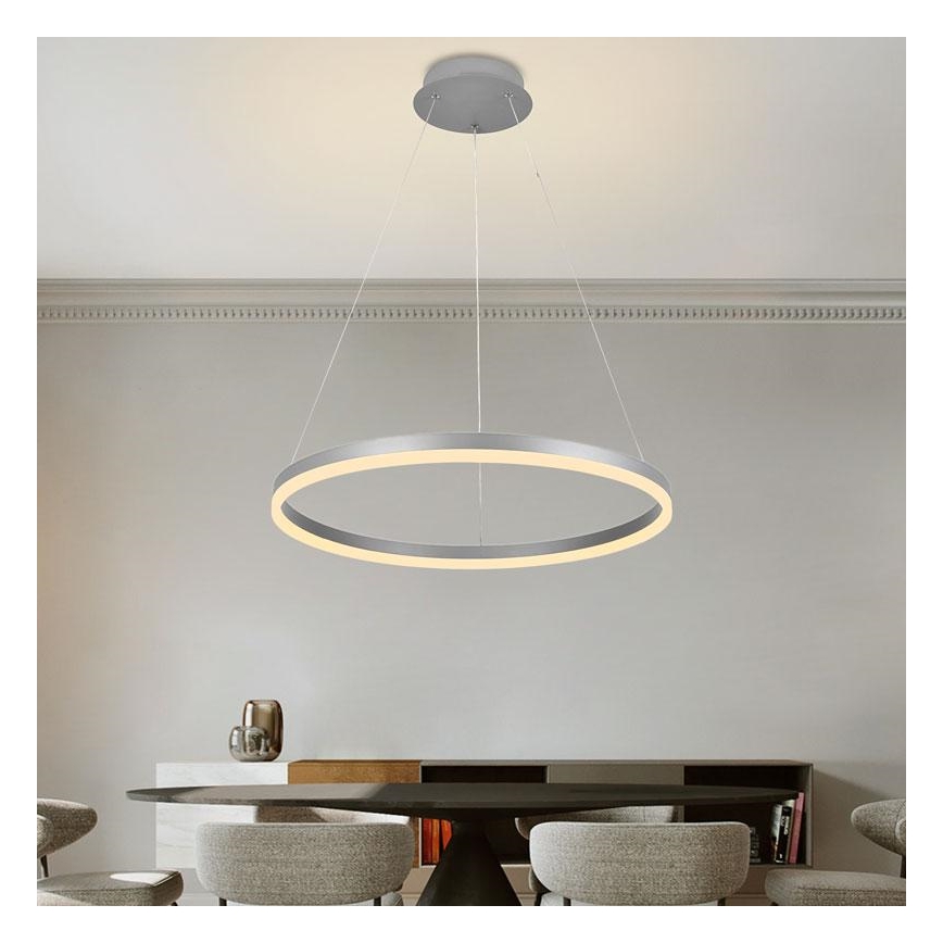 LED dimmbare Hängeleuchte an Kabel LED/42W/230V 3000-6500K Ø 60 cm + Fernbedienung