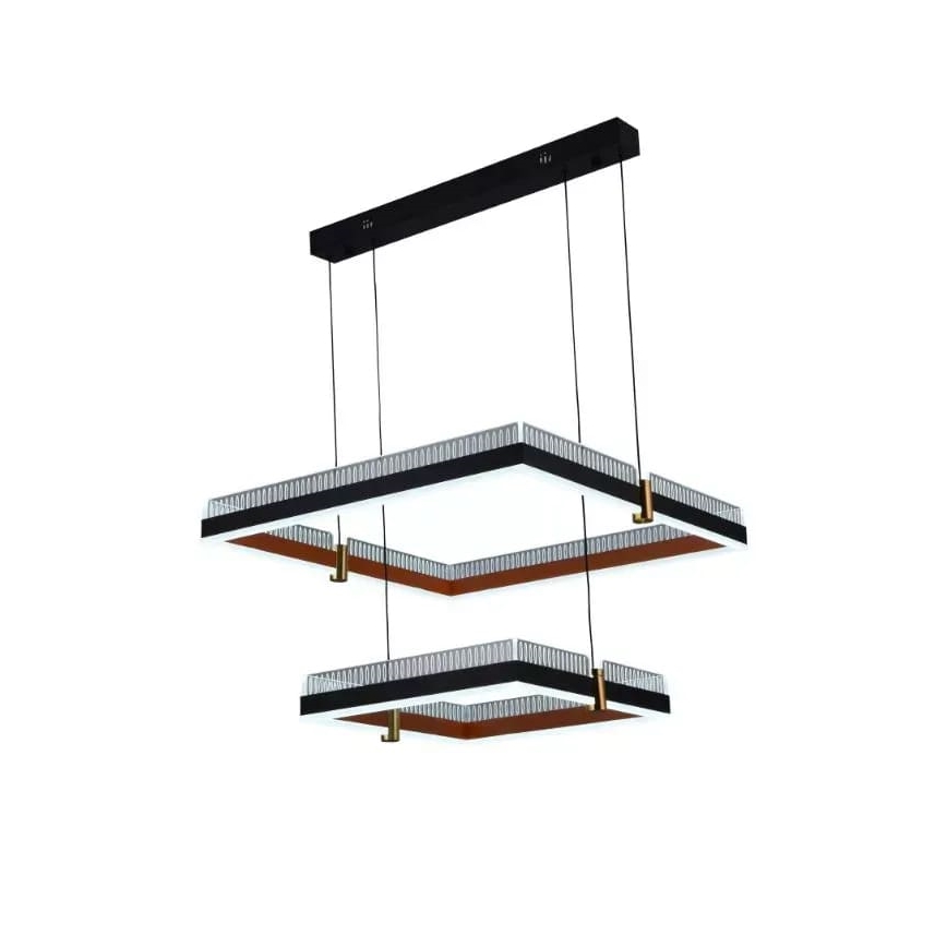 LED dimmbare Hängeleuchte an Kabel LED/50W/230V 3000-6500K + Fernbedienung