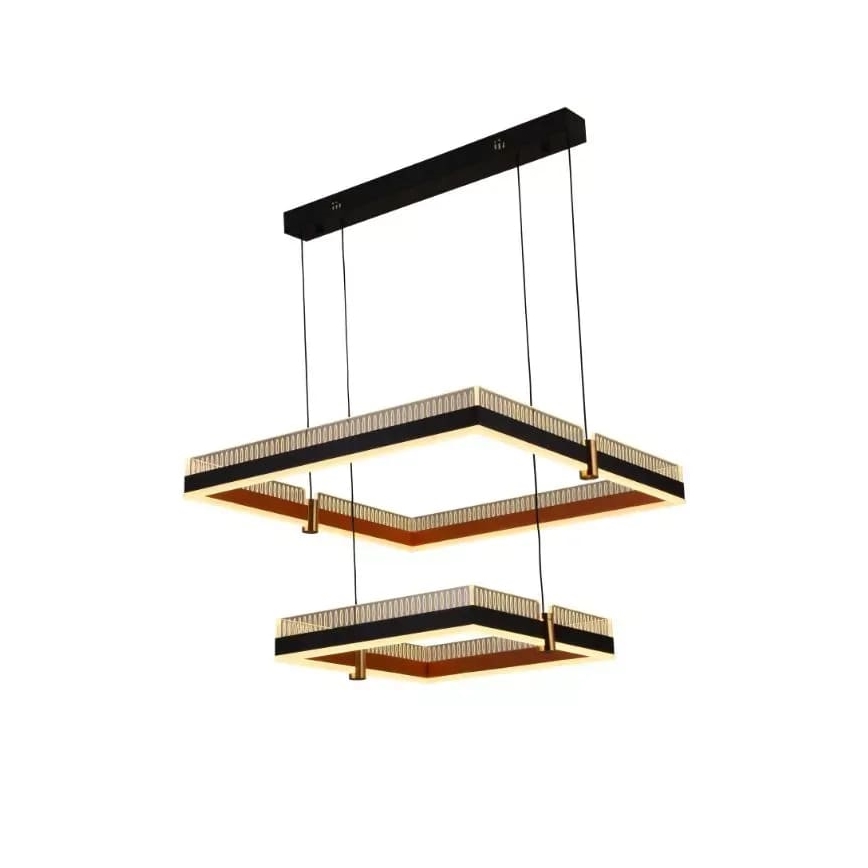 LED dimmbare Hängeleuchte an Kabel LED/50W/230V 3000-6500K + Fernbedienung