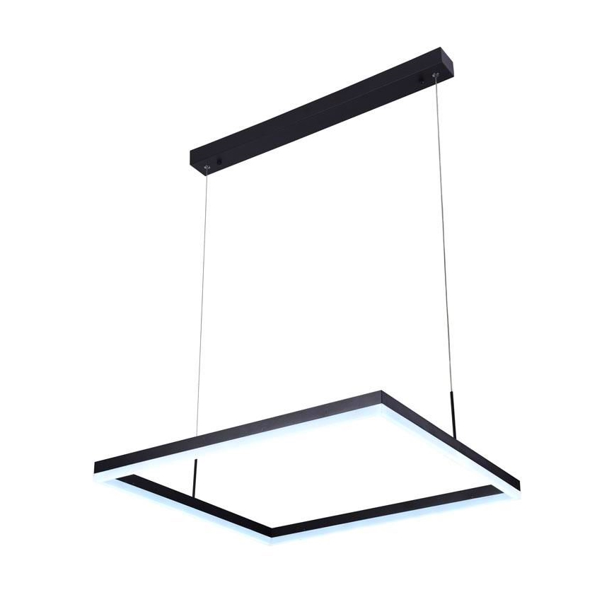 LED dimmbare Hängeleuchte an Seil LED/55W/230V 3000-6500K + Fernbedienung