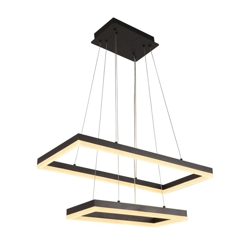 LED dimmbare Hängeleuchte an Kabel LED/65W/230V 3000-6500K + Fernbedienung