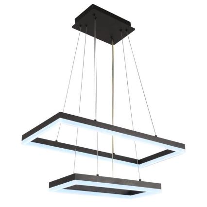 LED dimmbare Hängeleuchte an Kabel LED/65W/230V 3000-6500K + Fernbedienung