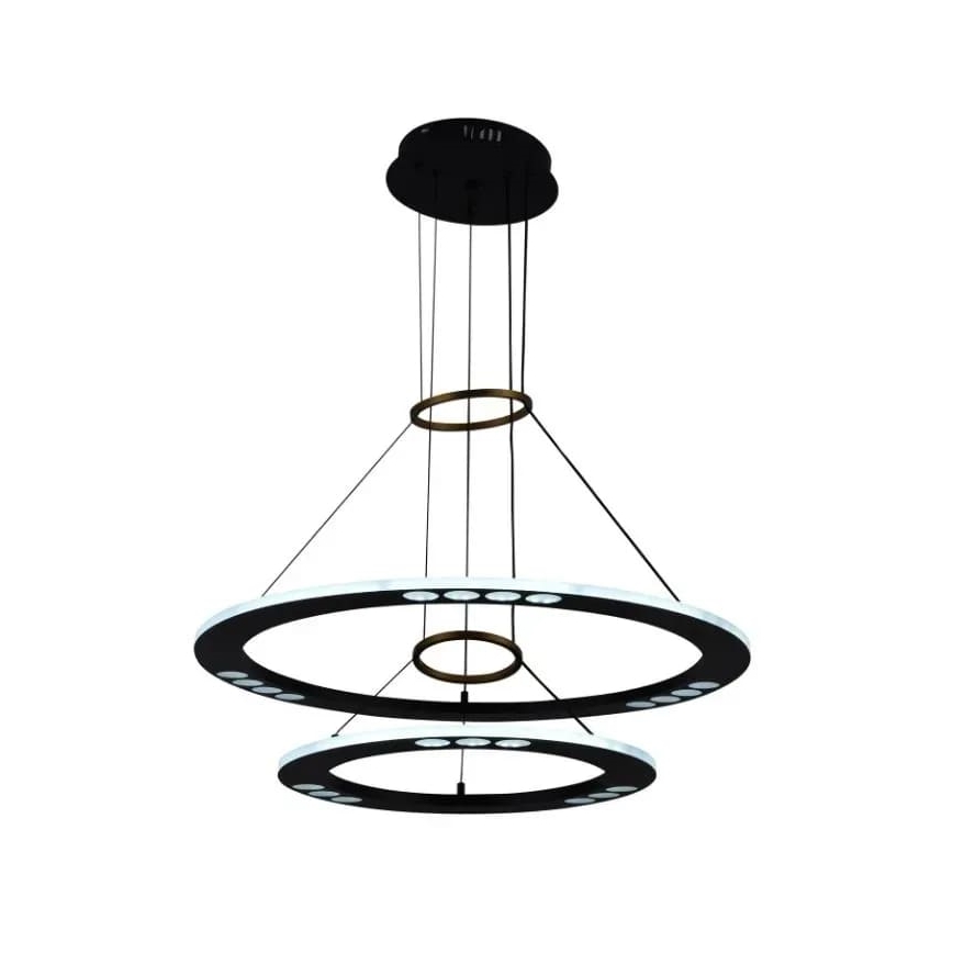 LED dimmbare Hängeleuchte an Kabel LED/65W/230V 3000-6500K + Fernbedienung