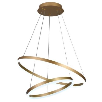 LED dimmbare Hängeleuchte an Kabel LED/70W/230V 3000-6500K Ø 60 cm + Fernbedienung