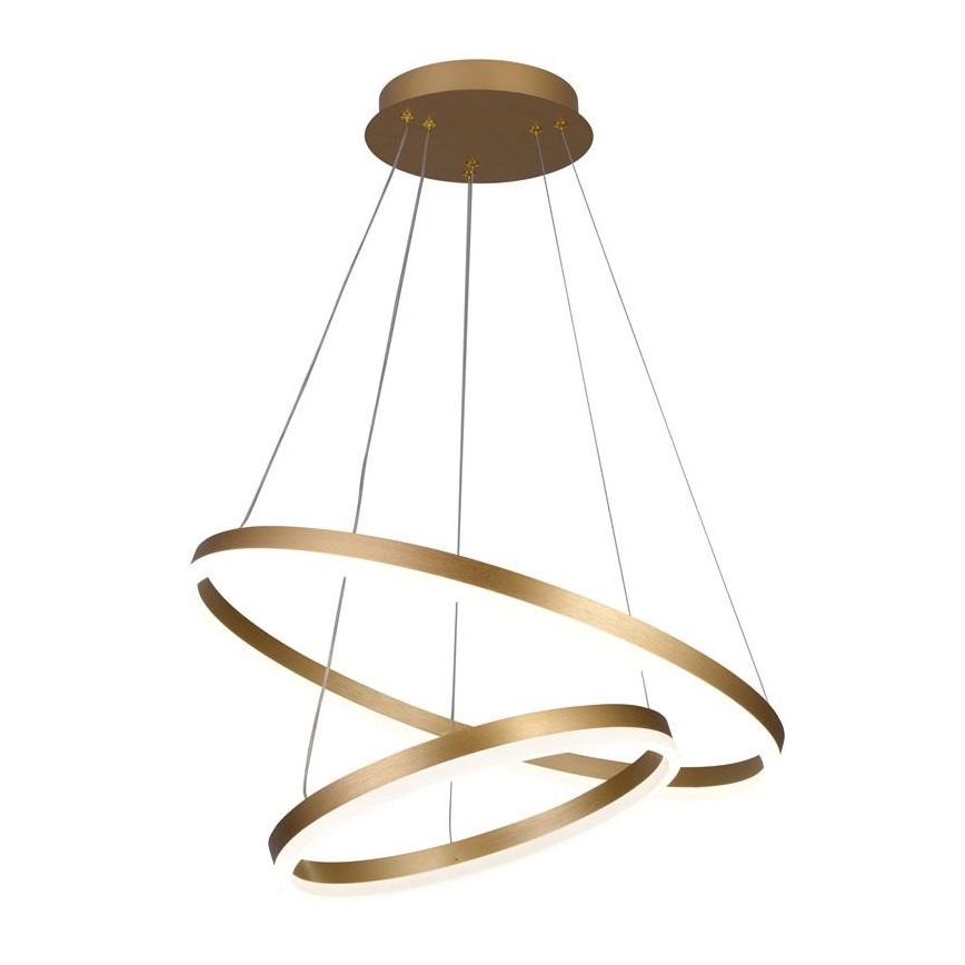 LED dimmbare Hängeleuchte an Kabel LED/70W/230V 3000-6500K Ø 60 cm + Fernbedienung