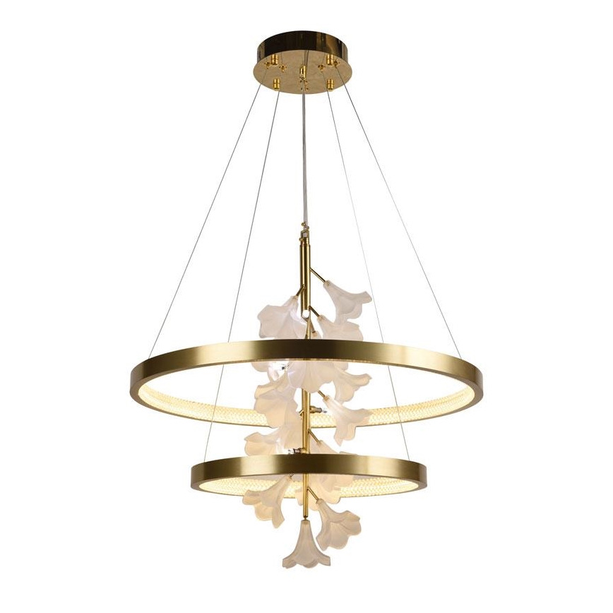 LED dimmbare Hängeleuchte an Kabel LED/70W/230V 3000-6500K + Fernbedienung