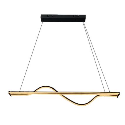 LED dimmbare Hängeleuchte an Kabel LED/70W/230V 3000-6500K + Fernbedienung