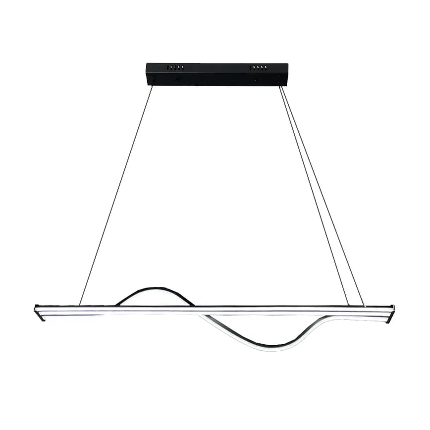 LED dimmbare Hängeleuchte an Kabel LED/70W/230V 3000-6500K + Fernbedienung