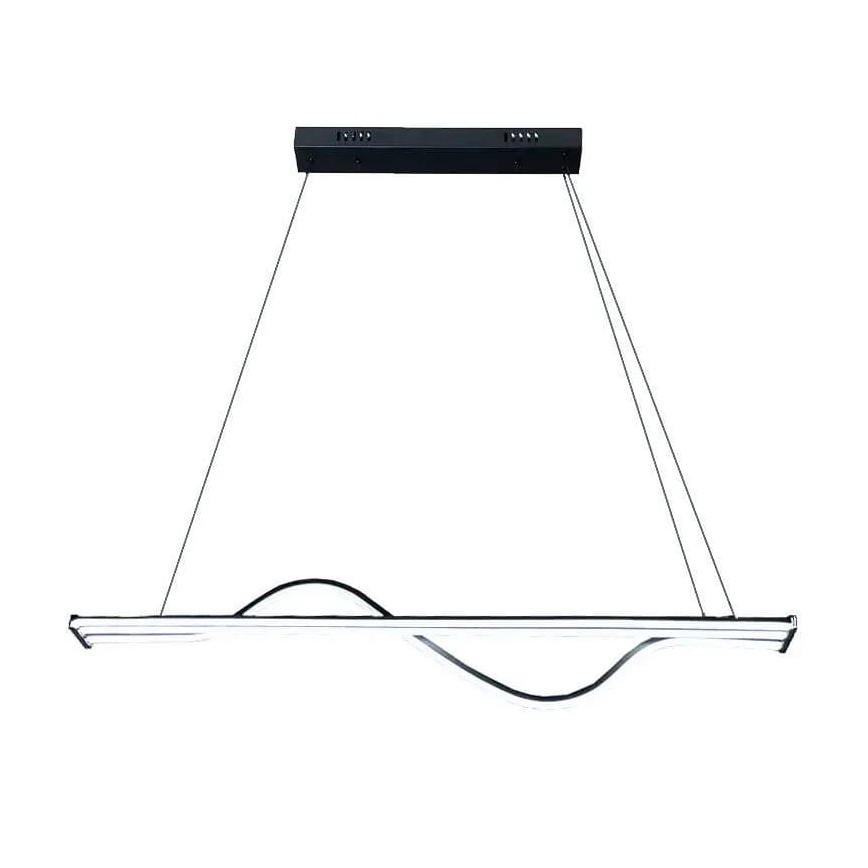 LED dimmbare Hängeleuchte an Kabel LED/70W/230V 3000-6500K + Fernbedienung