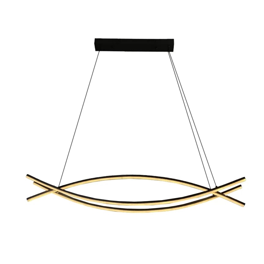 LED dimmbare Hängeleuchte an Kabel LED/70W/230V 3000-6500K + Fernbedienung