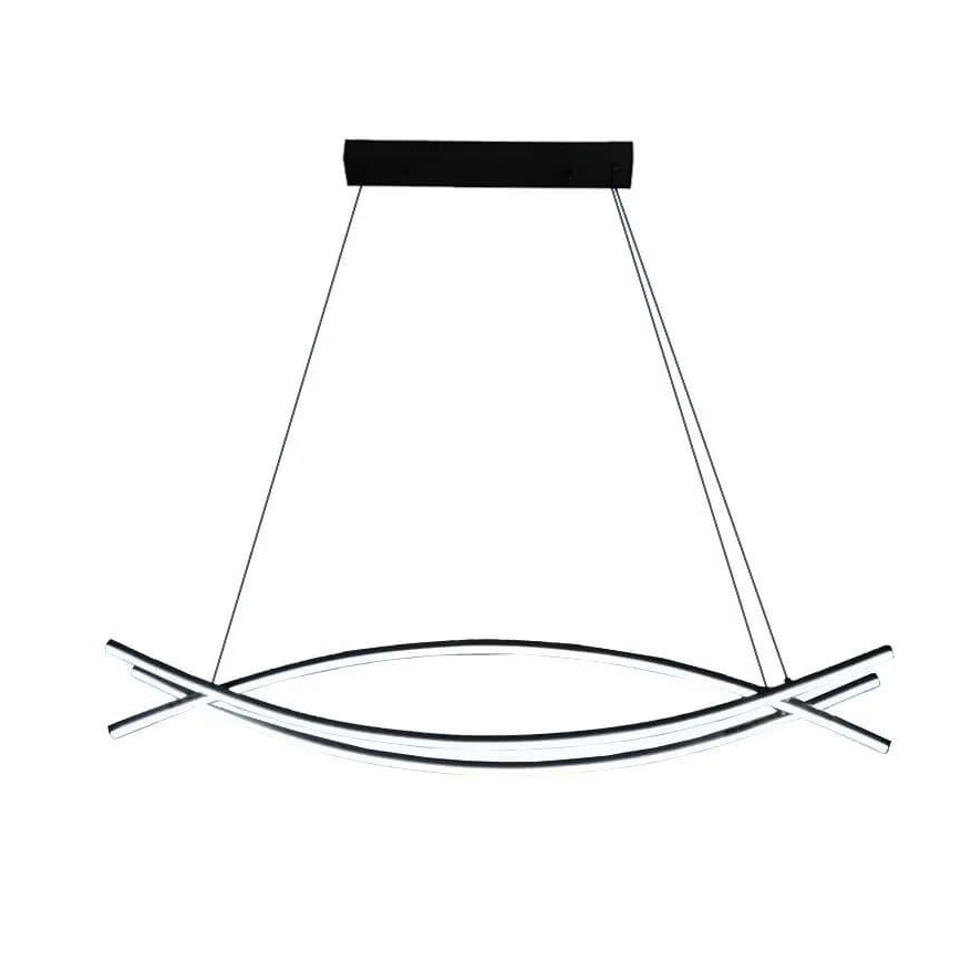 LED dimmbare Hängeleuchte an Kabel LED/70W/230V 3000-6500K + Fernbedienung