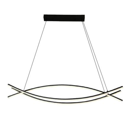 LED dimmbare Hängeleuchte an Kabel LED/70W/230V 3000-6500K + Fernbedienung