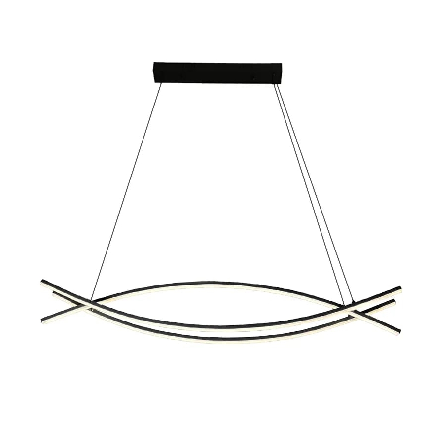 LED dimmbare Hängeleuchte an Kabel LED/70W/230V 3000-6500K + Fernbedienung