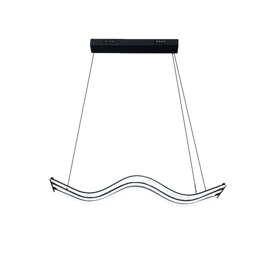 LED dimmbare Hängeleuchte an Kabel LED/70W/230V 3000-6500K + Fernbedienung