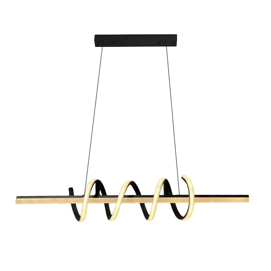 LED dimmbare Hängeleuchte an Kabel LED/70W/230V 3000-6500K + Fernbedienung