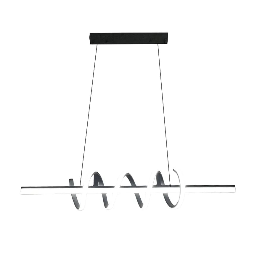 LED dimmbare Hängeleuchte an Kabel LED/70W/230V 3000-6500K + Fernbedienung