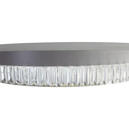 LED dimmbarer Kristall-Kronleuchter an Kabel LED/80W/230V 3000-6500K Weiß + Fernbedienung