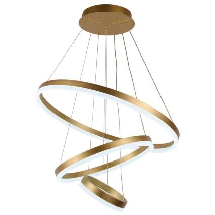 LED dimmbare Hängeleuchte an Kabel LED/85W/230V 3000-6500K Ø 60 cm + Fernbedienung