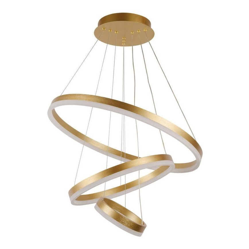 LED dimmbare Hängeleuchte an Kabel LED/85W/230V 3000-6500K Ø 60 cm + Fernbedienung