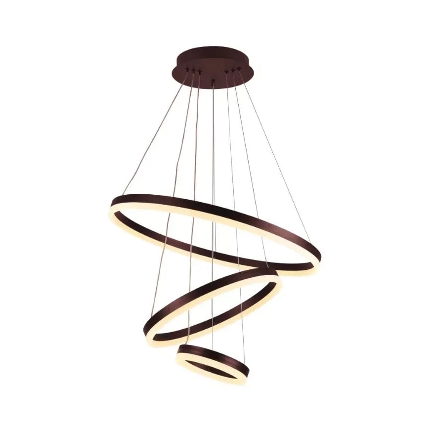 LED dimmbare Hängeleuchte an Kabel LED/85W/230V 3000-6500K Ø 60 cm + Fernbedienung