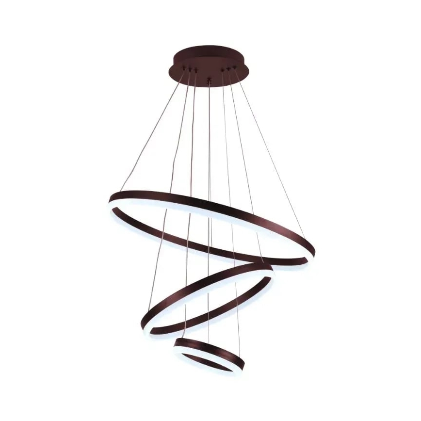 LED dimmbare Hängeleuchte an Kabel LED/85W/230V 3000-6500K Ø 60 cm + Fernbedienung