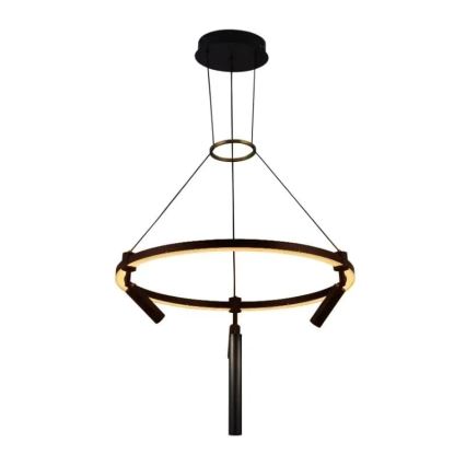 LED dimmbare Hängeleuchte an Kabel LED/85W/230V 3000-6500K + Fernbedienung