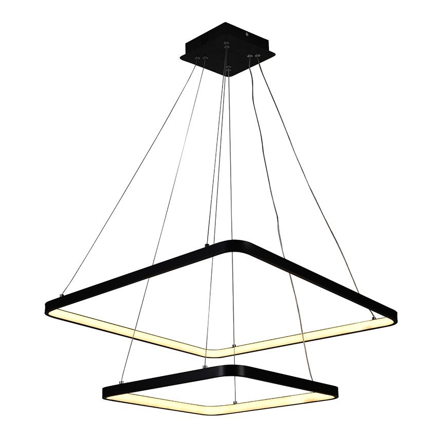 LED dimmbare Hängeleuchte an Kabel LED/90W/230V 3000-6500K + Fernbedienung