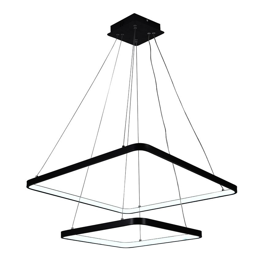 LED dimmbare Hängeleuchte an Kabel LED/90W/230V 3000-6500K + Fernbedienung