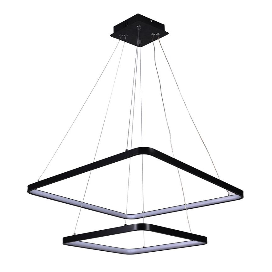 LED dimmbare Hängeleuchte an Kabel LED/90W/230V 3000-6500K + Fernbedienung