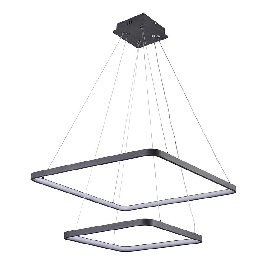 LED dimmbare Hängeleuchte an Kabel LED/90W/230V 3000-6500K + Fernbedienung