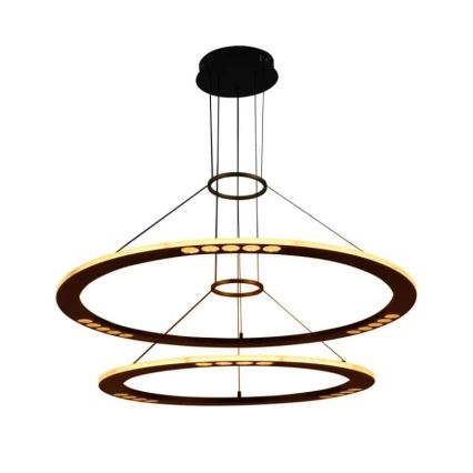 LED dimmbare Hängeleuchte an Kabel LED/90W/230V 3000-6500K + Fernbedienung