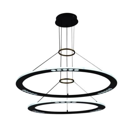 LED dimmbare Hängeleuchte an Kabel LED/90W/230V 3000-6500K + Fernbedienung