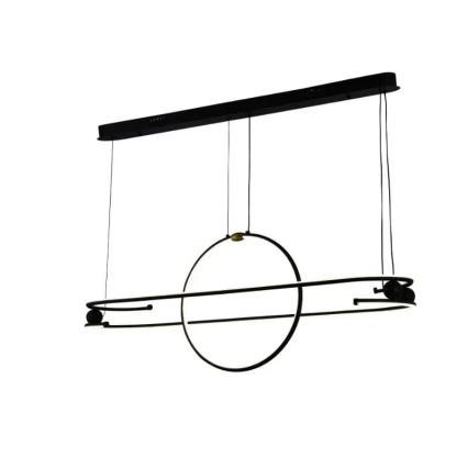 LED dimmbare Hängeleuchte an Seil LED/95W/230V 3000-6500K + Fernbedienung