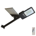 LED dimmbare hybride Solar-Straßenleuchte LED/50W/230V 6500K IP65 50000 mAh + Fernbedienung