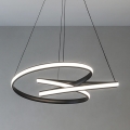 LED-dimmbare Pendelleuchte an Kabel LED/85W/230V 3000-6500K Ø 49 cm + Fernbedienung
