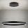 LED-dimmbare Pendelleuchte an Seil KOLK LED/60W/230V 2700/3000/4000K Ø 60 cm schwarz