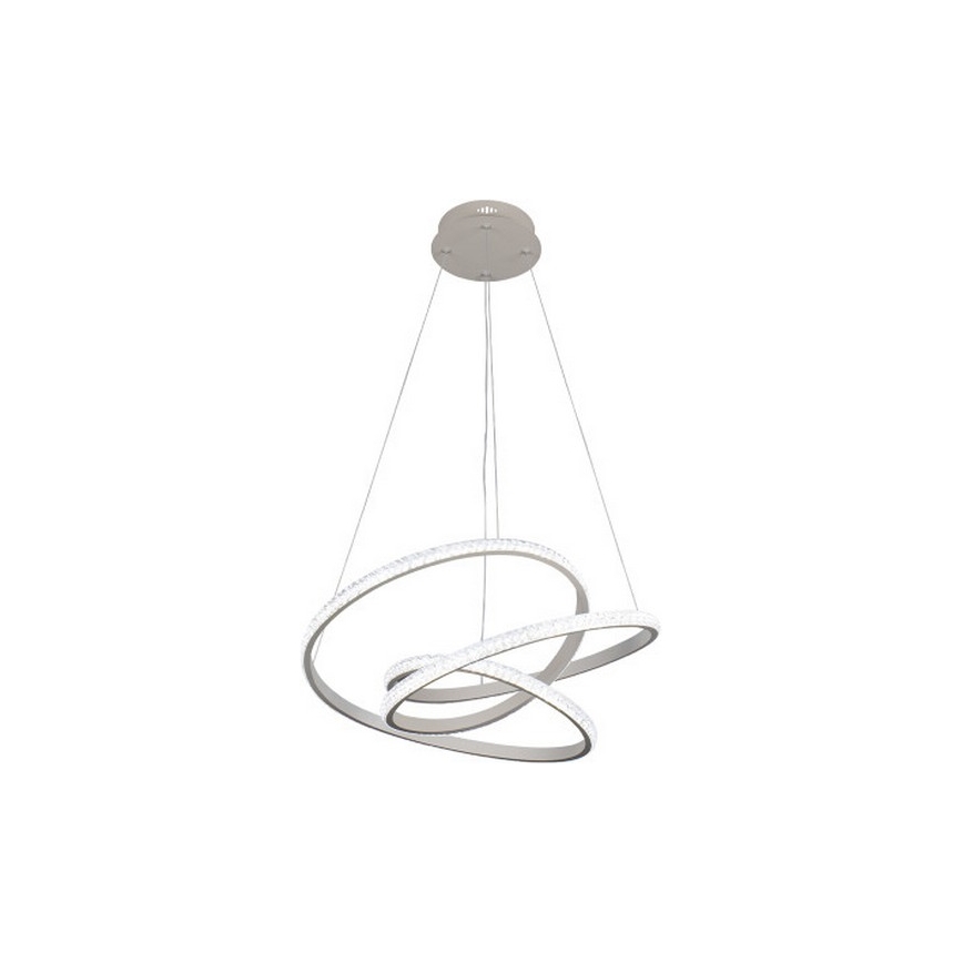 Dimmbare LED-Pendelleuchte an Drahtseil LED/90W/230V 3000-6500K Ø 47 cm + Fernbedienung