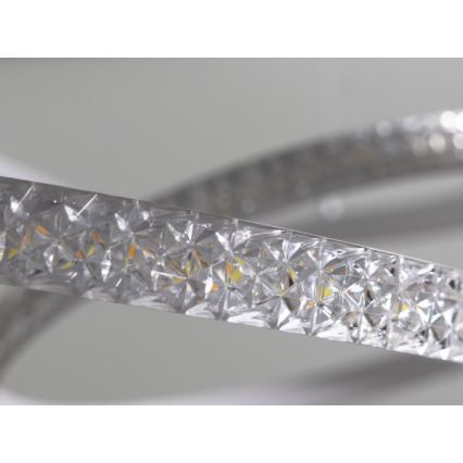 Dimmbare LED-Pendelleuchte an Drahtseil LED/90W/230V 3000-6500K Ø 47 cm + Fernbedienung