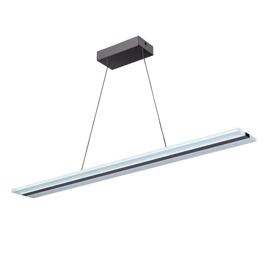 LED dimmbare Hängeleuchte an Kabel LED/40W/230V 3000-6500K Chrom + Fernbedienung