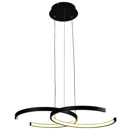 LED dimmbare Hängeleuchte an Kabel LED/50W/230V 3000-6500K + Fernbedienung