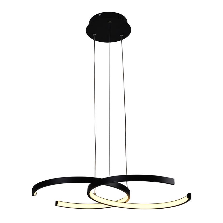 LED dimmbare Hängeleuchte an Kabel LED/50W/230V 3000-6500K + Fernbedienung