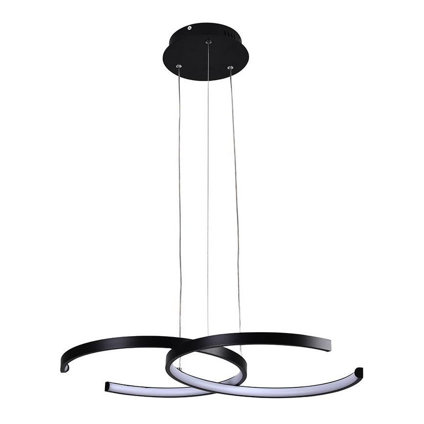 LED dimmbare Hängeleuchte an Kabel LED/50W/230V 3000-6500K + Fernbedienung