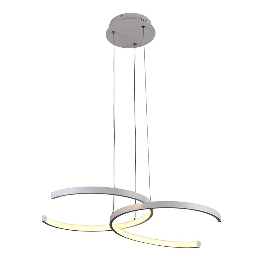 LED dimmbare Hängeleuchte an Kabel LED/50W/230V 3000-6500K + Fernbedienung