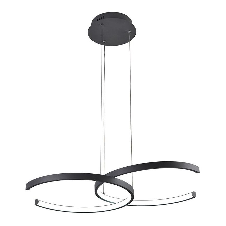 LED dimmbare Hängeleuchte an Kabel LED/50W/230V 3000-6500K + Fernbedienung