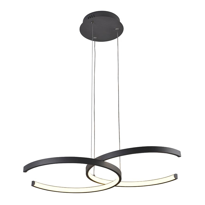 LED dimmbare Hängeleuchte an Kabel LED/50W/230V 3000-6500K + Fernbedienung