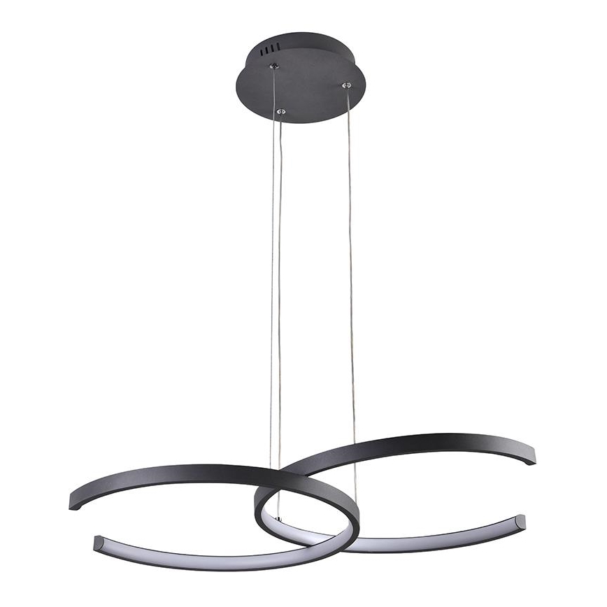 LED dimmbare Hängeleuchte an Kabel LED/50W/230V 3000-6500K + Fernbedienung