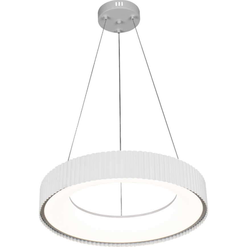 LED-dimmbare Hängeleuchte an Seil LED/75W/230V 3000-6500K Ø 49 cm + Fernbedienung