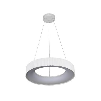 LED-dimmbare Hängeleuchte an Seil LED/75W/230V 3000-6500K Ø 49 cm + Fernbedienung