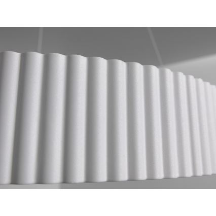 LED-dimmbare Hängeleuchte an Seil LED/75W/230V 3000-6500K Ø 49 cm + Fernbedienung